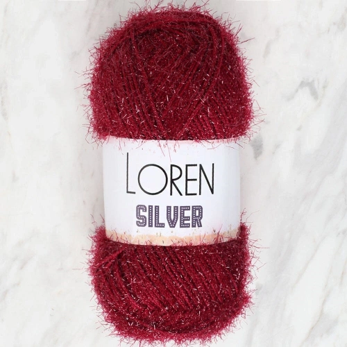 Loren Silver Purple Knitting Yarn - RS0026 - 34083
