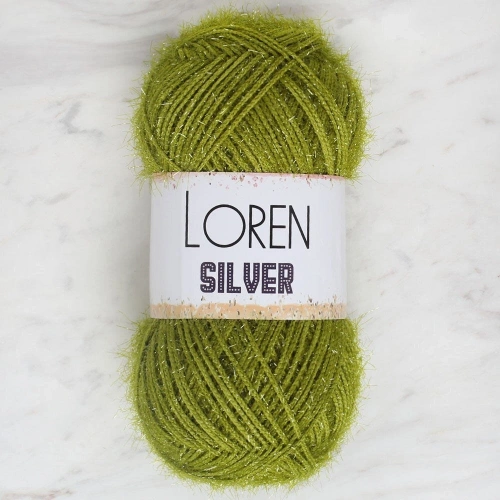 Loren Silver Green Knitting Yarn - RS0044 - 34100