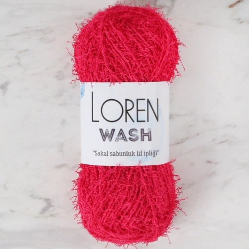 Loren Wash Fuchsia Hand Knitting Yarn - R095 - 34026