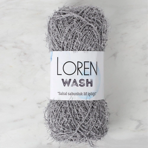Loren Wash Gray Knitting Yarn - R082 - 34018