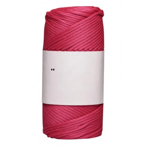 Makrome İpi 3mm Polyester  Fuşya