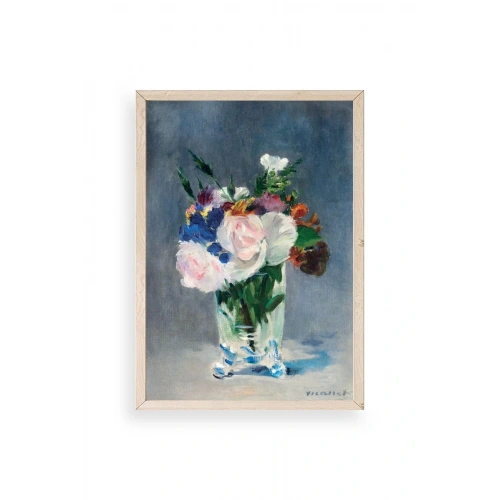 Manet Ahşap Çerçeveli Tablo 50 x 70