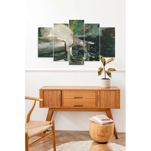 Manzara 5 Parçalı Mdf Tablo 60 x 100
