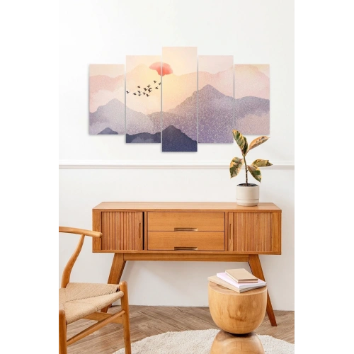 Manzara 5 Parçalı Mdf Tablo 60 x 100