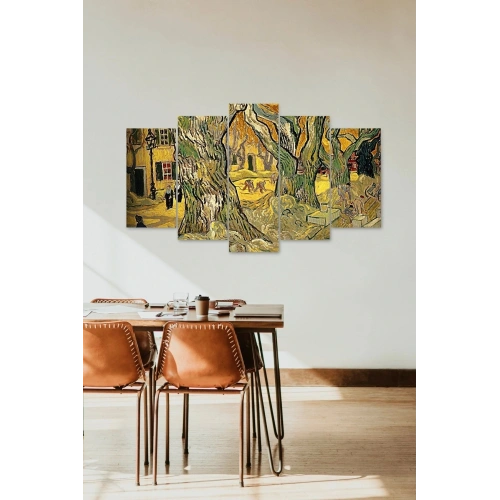 Manzara 5 Parçalı Mdf Tablo 60 x 100