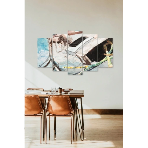 Manzara 5 Parçalı Mdf Tablo 60 x 100