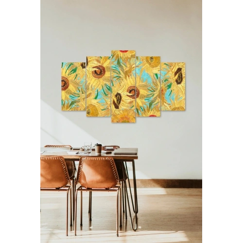 Manzara 5 Parçalı Mdf Tablo 60 x 100