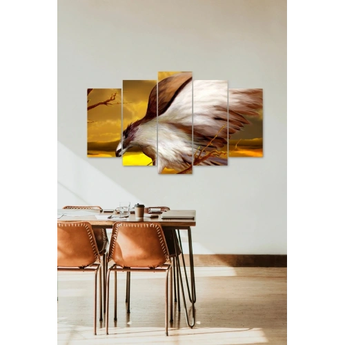 Manzara 5 Parçalı Mdf Tablo 60 x 100