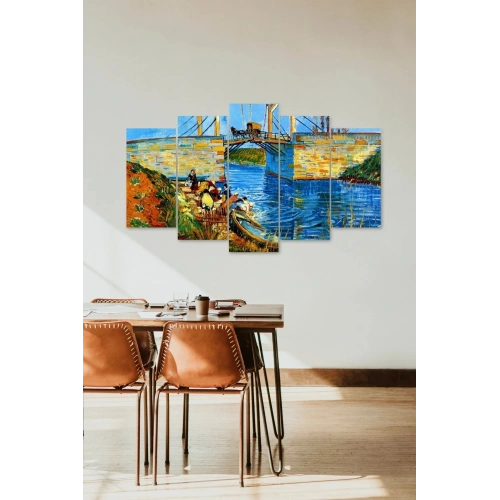 Manzara 5 Parçalı Mdf Tablo 60 x 100