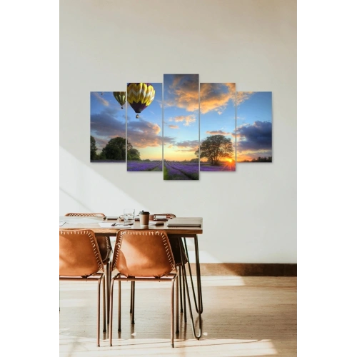 Manzara 5 Parçalı Mdf Tablo 60 x 100