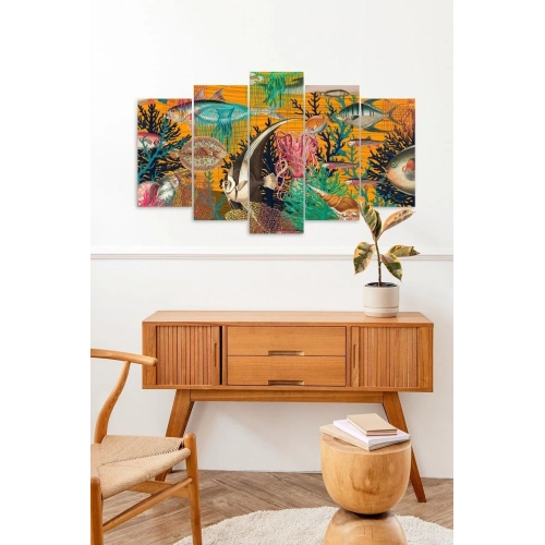 Manzara 5 Parçalı Mdf Tablo 60 x 100