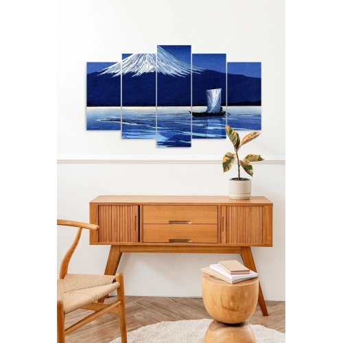 Manzara Doğa 5 Parçalı Mdf Tablo 60 x 100