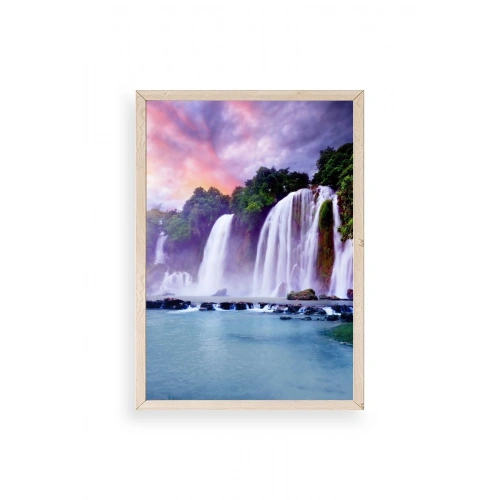 Manzara Doğa Ahşap Çerçeveli Tablo 30 x 42