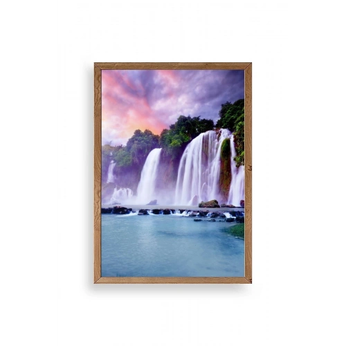 Manzara Doğa Ahşap Çerçeveli Tablo 30 x 42