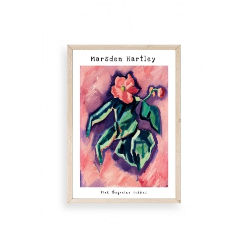 Marsden Hartley Ahşap Çerçeveli Tablo 50 x 70