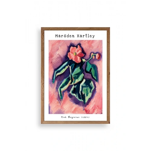 Marsden Hartley Ahşap Çerçeveli Tablo 50 x 70