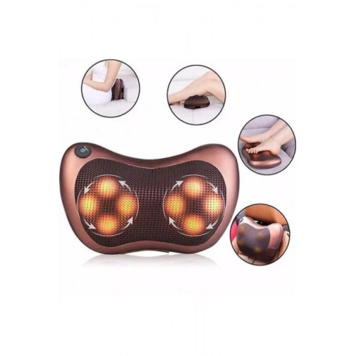 Masaj Aleti Yastığı Ovmalı Yastık Çift Motorlu
