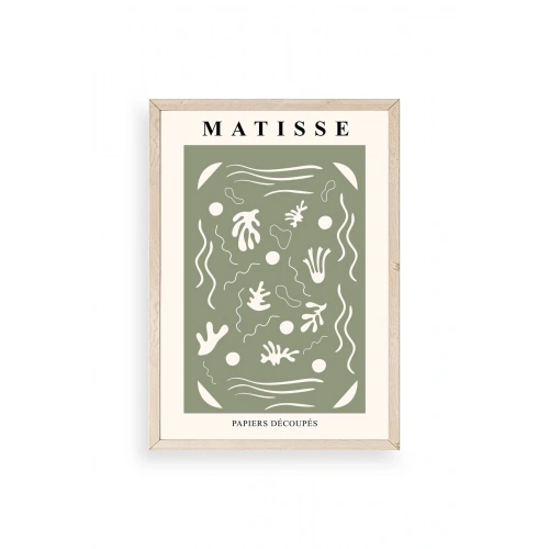 Matisse Ahşap Çerçeveli Tablo 17 x 23