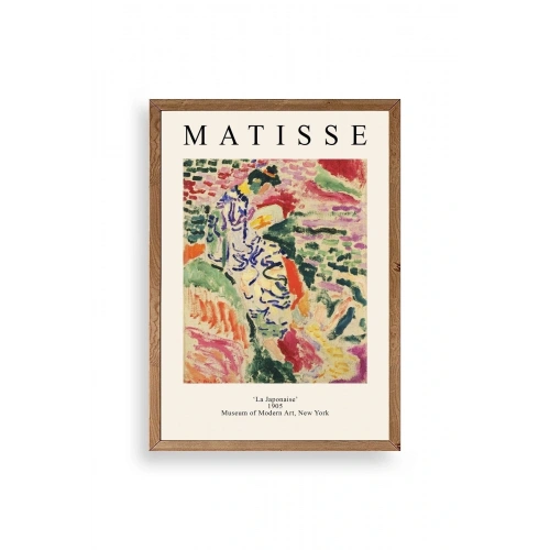 Matisse Ahşap Çerçeveli Tablo 17 x 23
