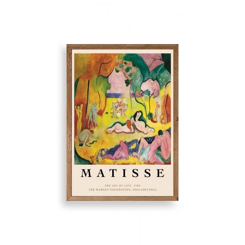 Matisse Ahşap Çerçeveli Tablo 23 x 30