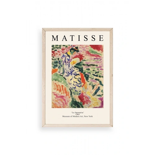 Matisse Ahşap Çerçeveli Tablo 23 x 30