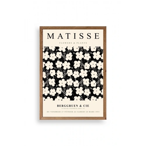 Matisse Ahşap Çerçeveli Tablo 23 x 30