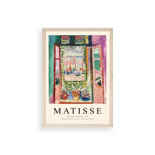 Matisse Ahşap Çerçeveli Tablo 23 x 30