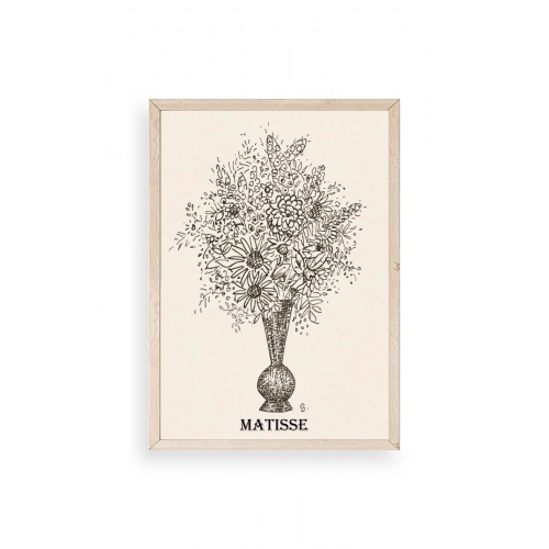 Matisse Ahşap Çerçeveli Tablo 30 x 42