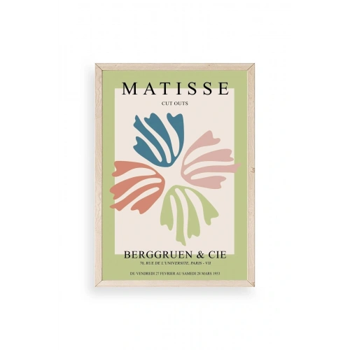 Matisse Ahşap Çerçeveli Tablo 30 x 42