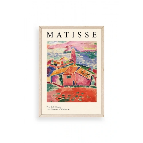 Matisse Ahşap Çerçeveli Tablo 30 x 42