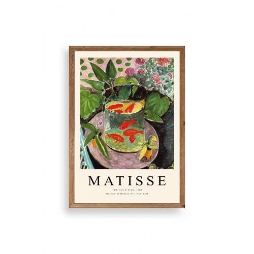 Matisse Ahşap Çerçeveli Tablo 30 x 42