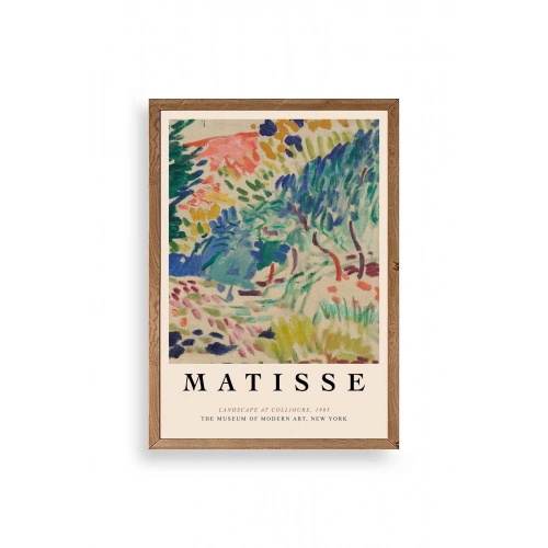 Matisse Ahşap Çerçeveli Tablo 30 x 42