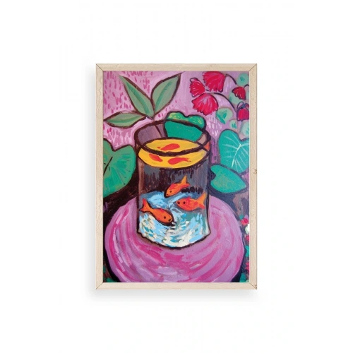 Matisse Ahşap Çerçeveli Tablo 30 x 42