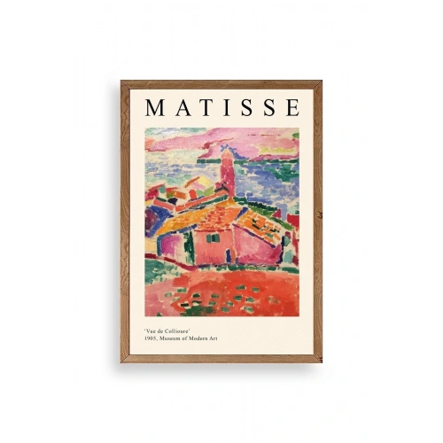 Matisse Ahşap Çerçeveli Tablo 30 x 42