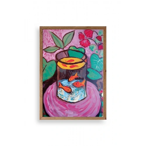 Matisse Ahşap Çerçeveli Tablo 30 x 42