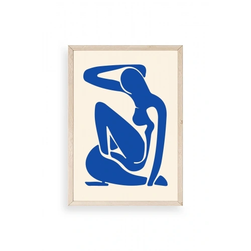 Matisse Ahşap Çerçeveli Tablo 50 x 70