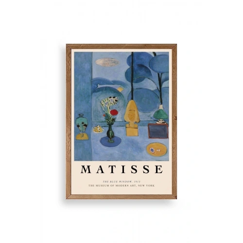 Matisse Ahşap Çerçeveli Tablo 50 x 70