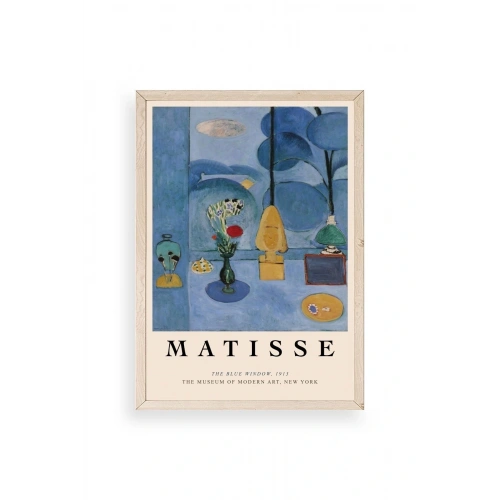 Matisse Ahşap Çerçeveli Tablo 50 x 70