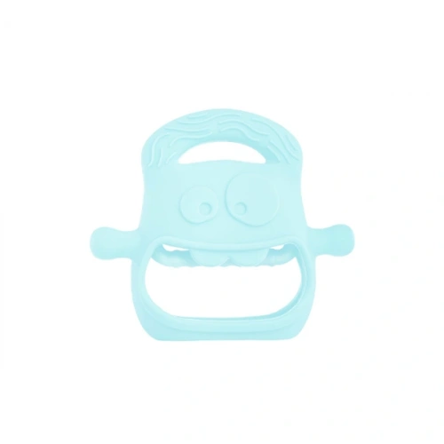 Mavi Bebek Silikon Diş Kaşıyıcı