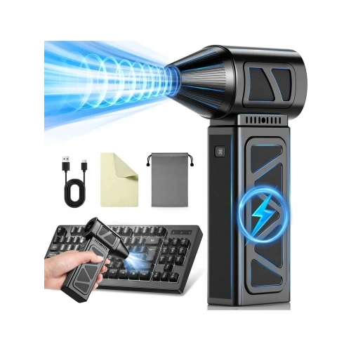 Mega Turbo Üfleyici Elektrikli Şiddetli Fan Hava Kompresör 130.000RPM Mangal Barbekü Fanı (5365)