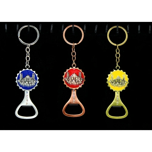 Metal Ayasofya Anahtarlık Ve Açacak Model 2