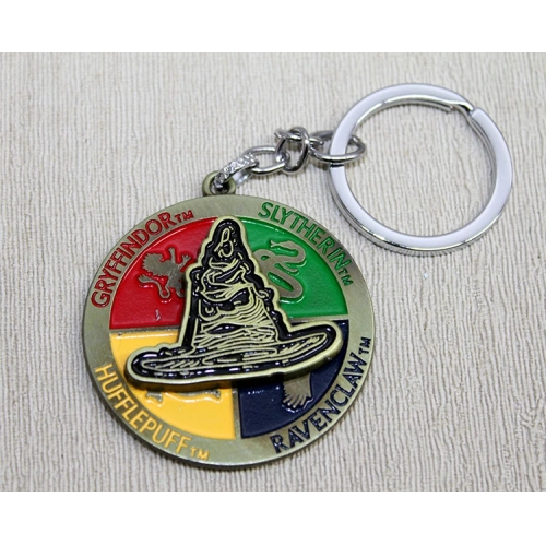 Metal Dönen Harry Potter Seçmen Şapka Anahtarlık