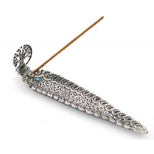 تصميم قارب معدني لشجرة الحياة مع حامل لبخور