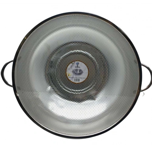METAL KULPLU ÇELİK TEL SEPET SÜZGEÇ 32CM (5365)