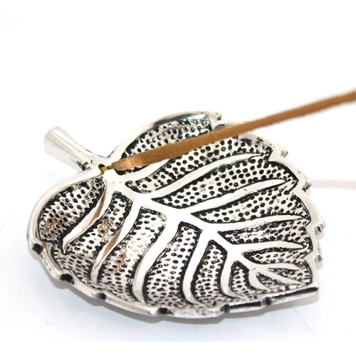 Metal Leaf Design Incense Burner Model 2
