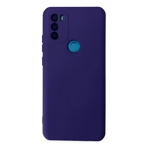 Durukar®  General Mobile GM 21 Plus Kılıf Nano içi Kadife Silikon - Mor