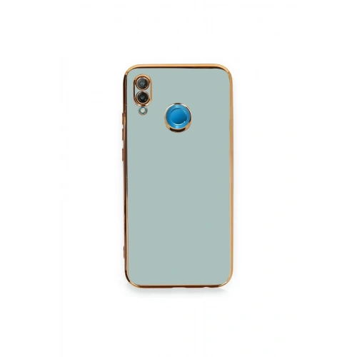 Durukar®  Huawei P20 Lite Kılıf Volet Silikon - Açık Yeşil