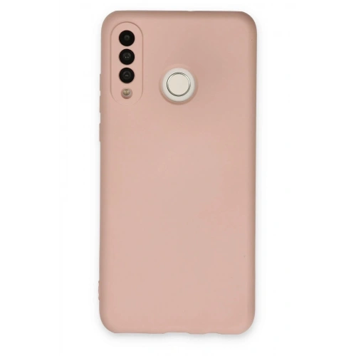 Durukar®  Huawei P30 Lite Kılıf Nano içi Kadife Silikon - Pudra