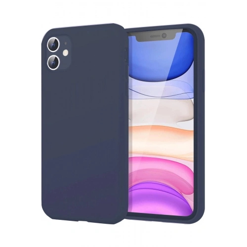 Durukar®  iPhone 11 Kılıf First Silikon - Lacivert