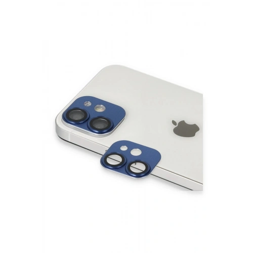 Durukar®  iPhone 11 Pers Alüminyum Kamera Lens - Lacivert